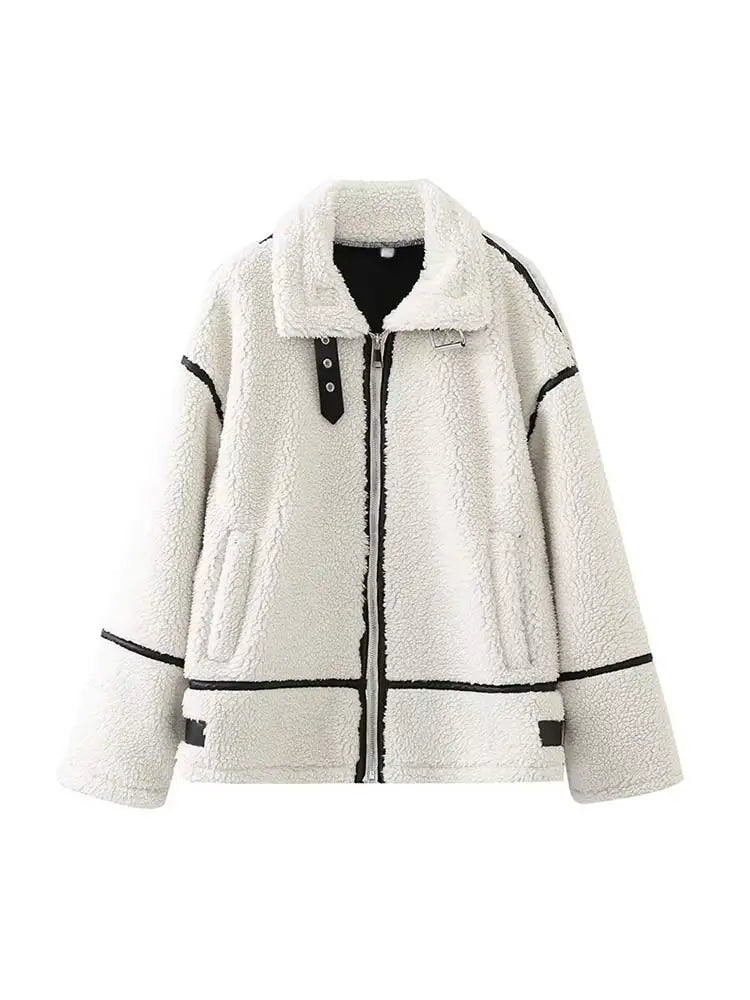Évarose™ | Veste Hivernale Douce Élégance