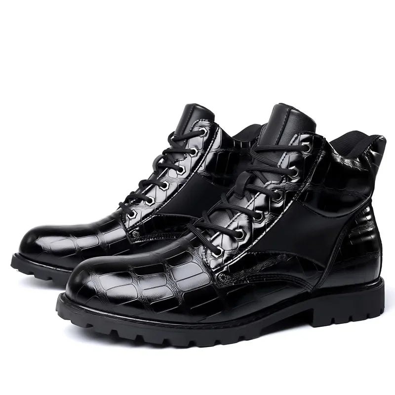 Dario™ | Bottes Relief Crocodile Prestige