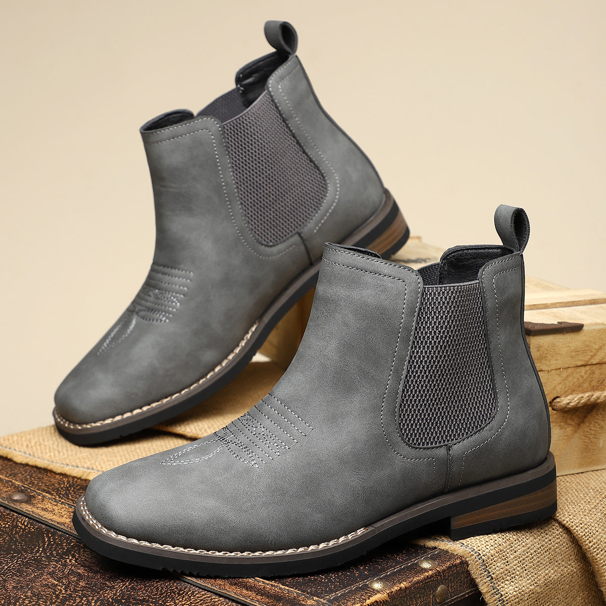 Nolan™ | Bottines Chelsea en Cuir