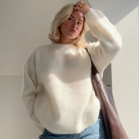 Solange™ | Pull Oversize Maille Douce