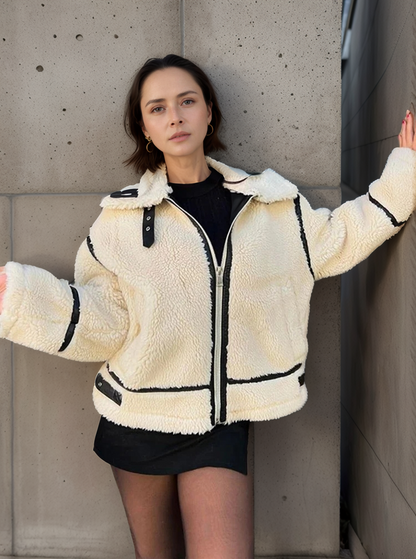 Évarose™ | Veste Hivernale Douce Élégance