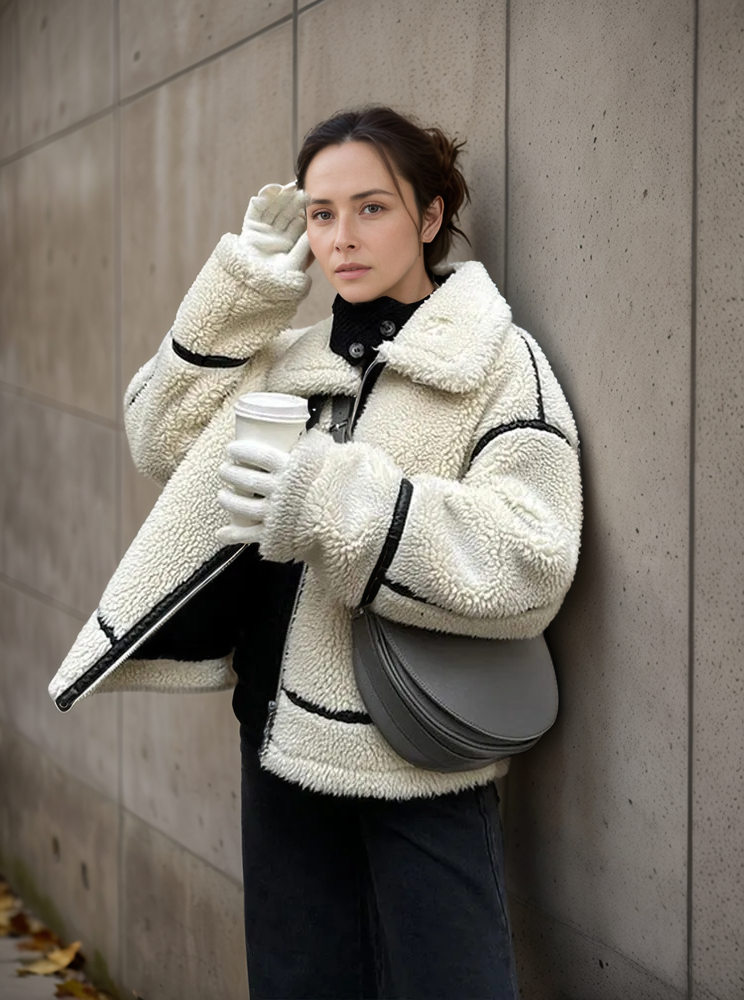 Évarose™ | Veste Hivernale Douce Élégance