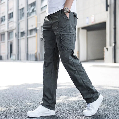 Enzo™ | Pantalon Cargo Moderne en Coton