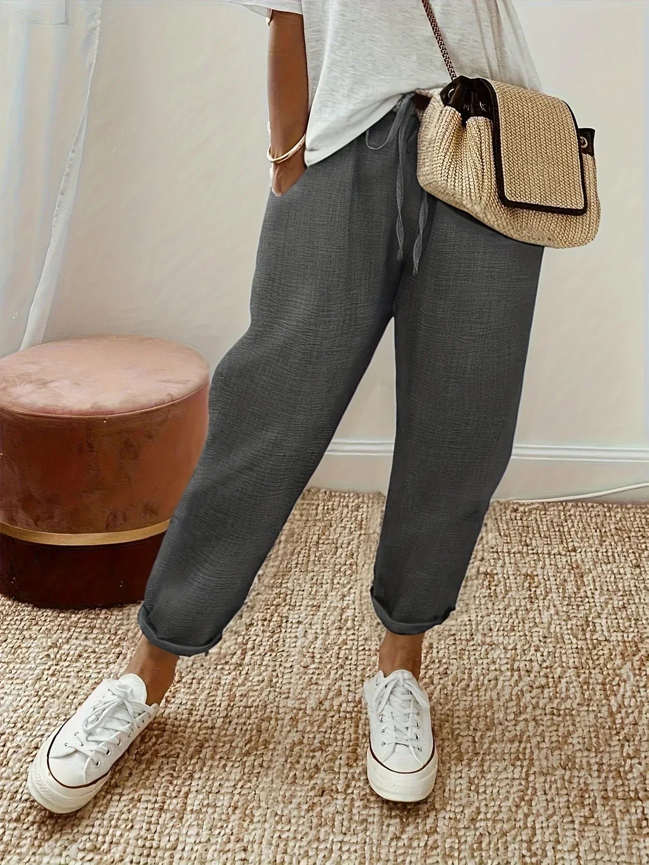 Noaëlle™ | Pantalon relax léger