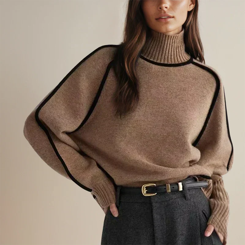 Élina™ | Pull Oversize Élégance d’Automne