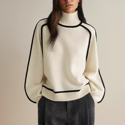 Élina™ | Pull Oversize Élégance d’Automne