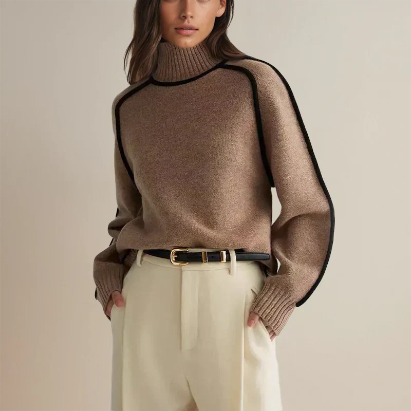 Élina™ | Pull Oversize Élégance d’Automne