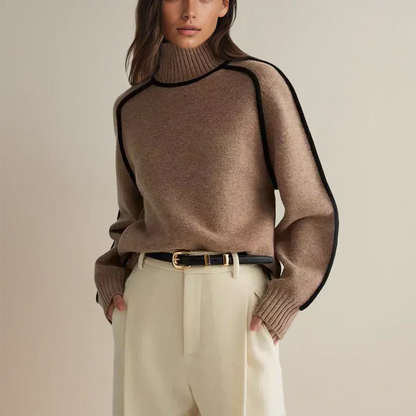 Élina™ | Pull Oversize Élégance d’Automne
