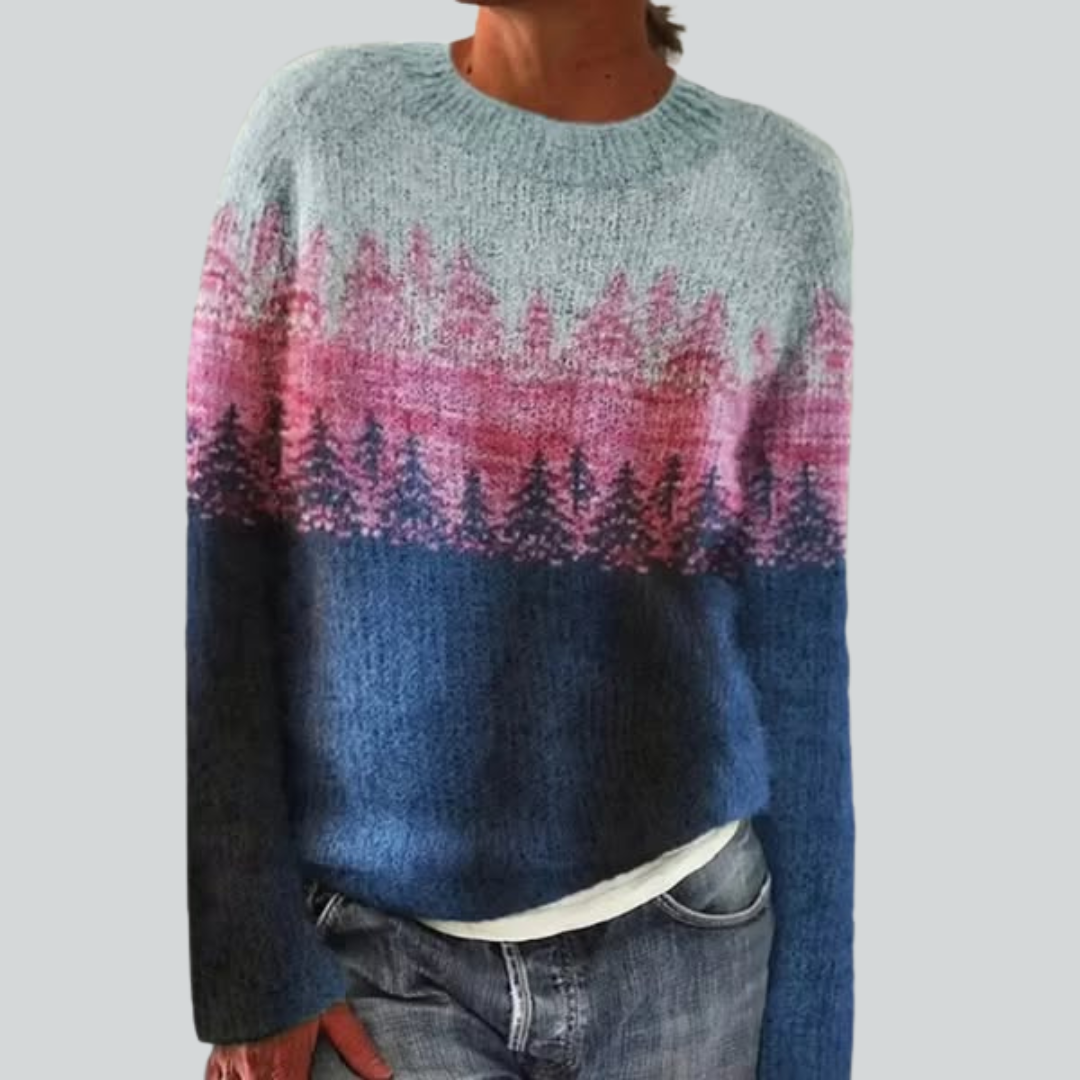 Édith™ | Pull Maille Charme Rétro