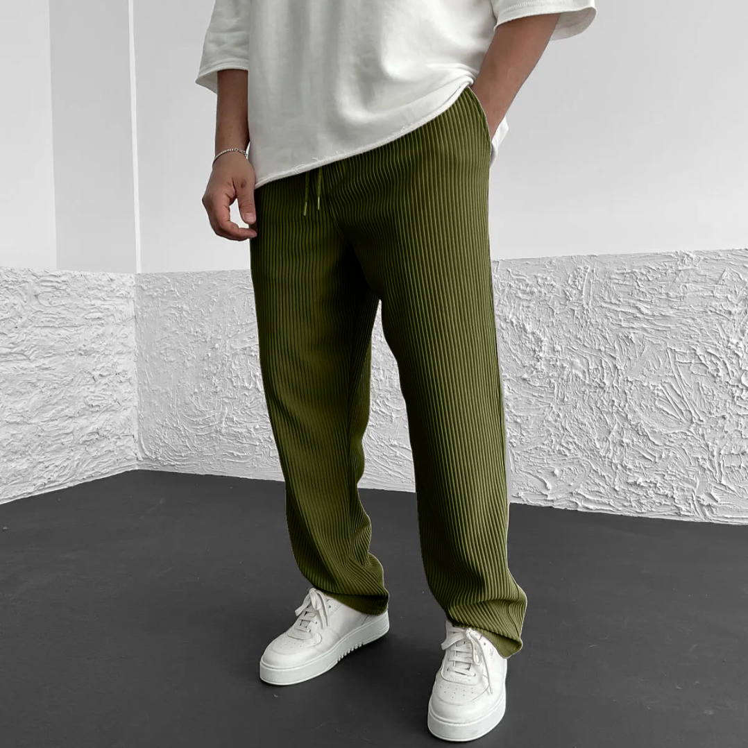 Julien™ | Pantalon Maille Côtelée