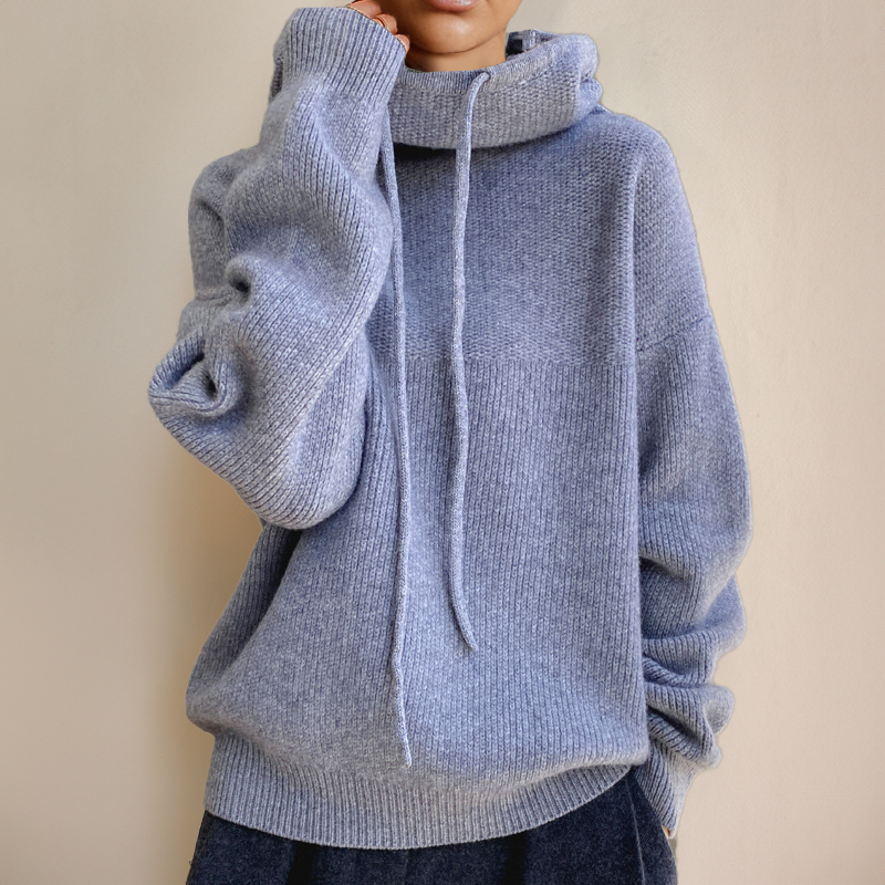 Clarisse™ | Hoodie Maille Élégance Douce