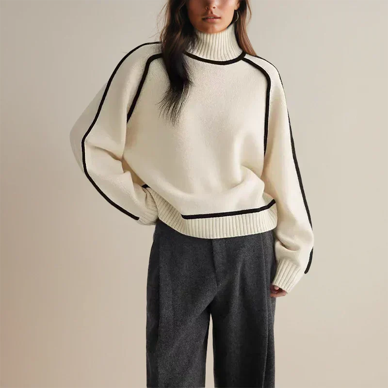 Élina™ | Pull Oversize Élégance d’Automne