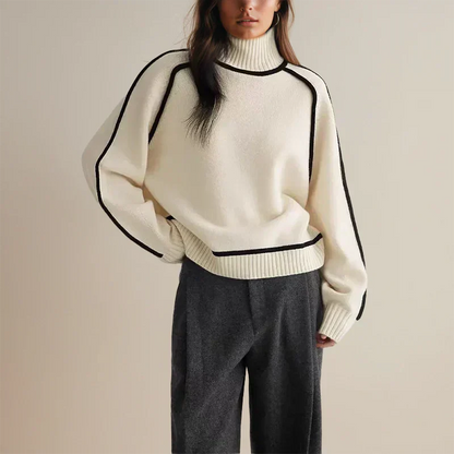 Élina™ | Pull Oversize Élégance d’Automne