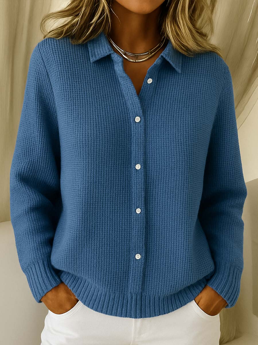 Maëlle™ | Cardigan Classique Maille Douce