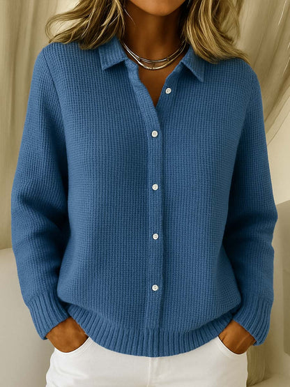 Maëlle™ | Cardigan Classique Maille Douce