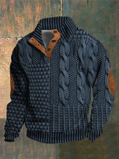 Romain™ | Pull Motif Vintage
