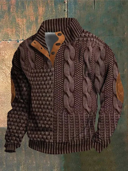 Romain™ | Pull Motif Vintage