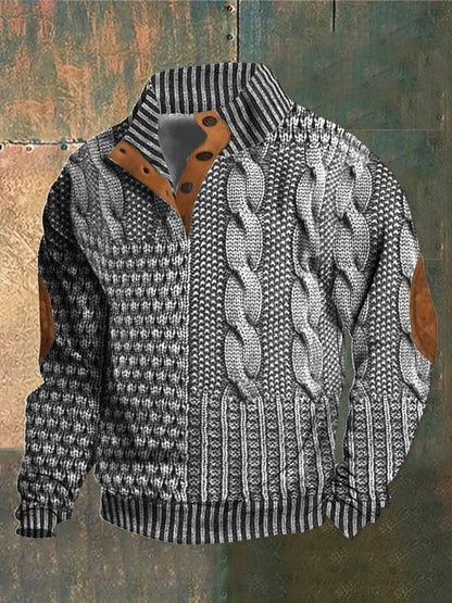 Romain™ | Pull Motif Vintage