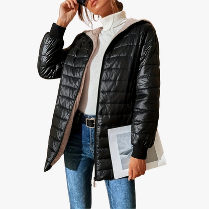 Éloria™ | Manteau d’Hiver Élégance Intemporelle