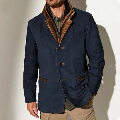 Jack™ | Veste Élégance Suédée