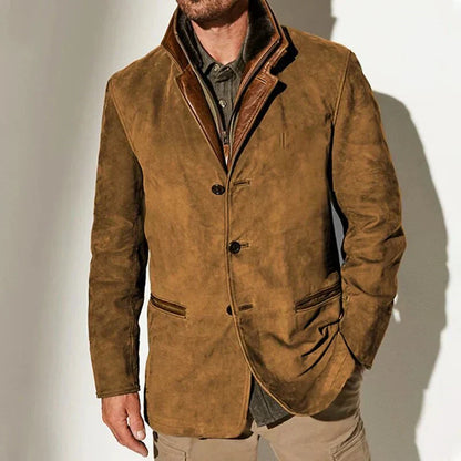 Jack™ | Veste Élégance Suédée