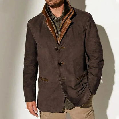 Jack™ | Veste Élégance Suédée