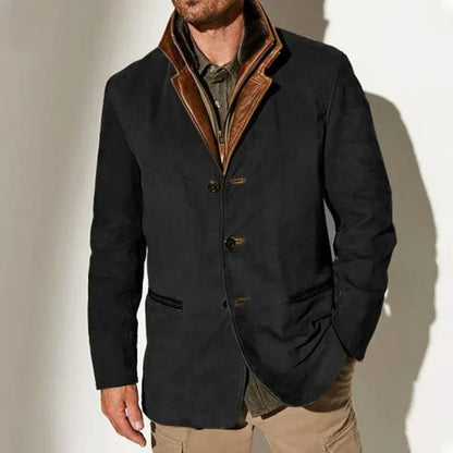 Jack™ | Veste Élégance Suédée