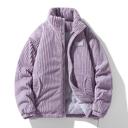 Victoire™ | Manteau Velours Côtelé Élégant