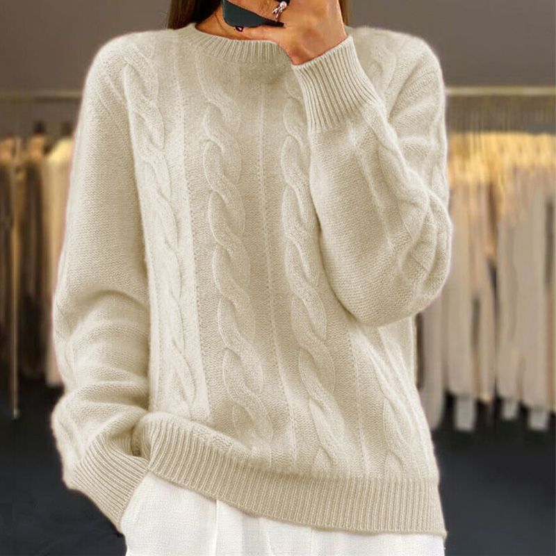 Maëlys™ | Pull Maille Élégante