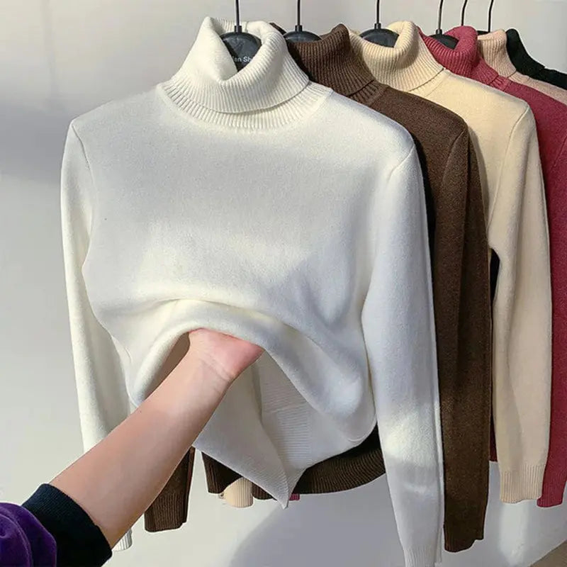 Séraphine™ | Pull Col Roulé Doublé Fleece