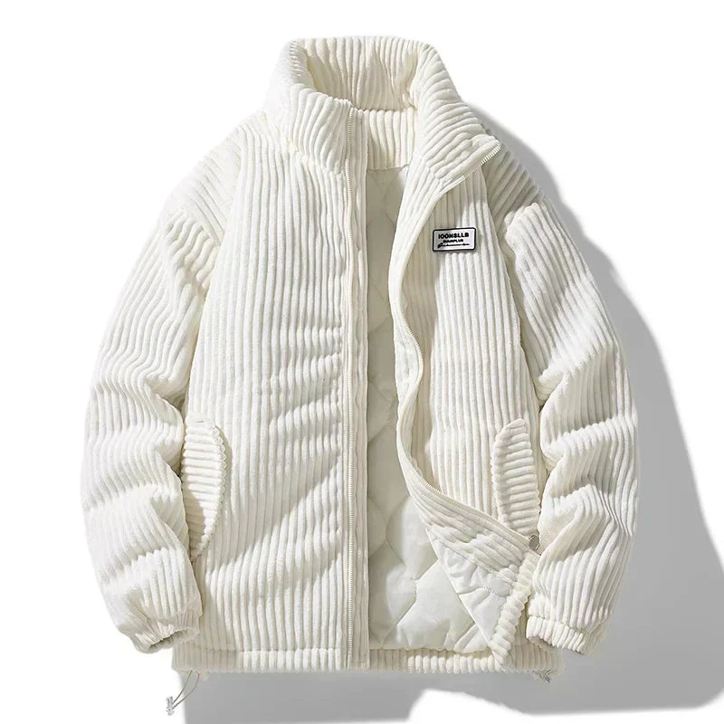 Victoire™ | Manteau Velours Côtelé Élégant